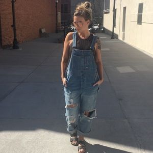 Boyfriend fit Overalls from Urban Outfitters